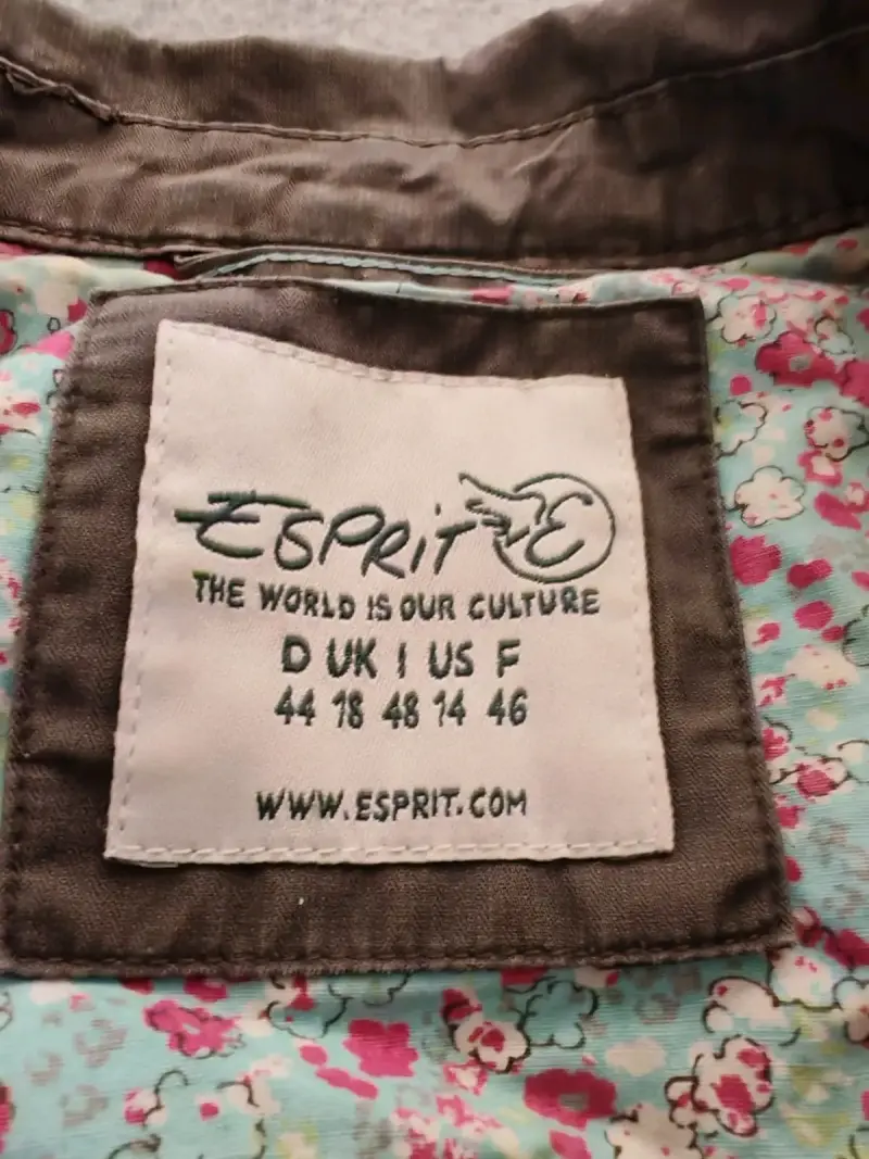 Chaqueta Esprit Mujer Talla L Color Caqui - 2