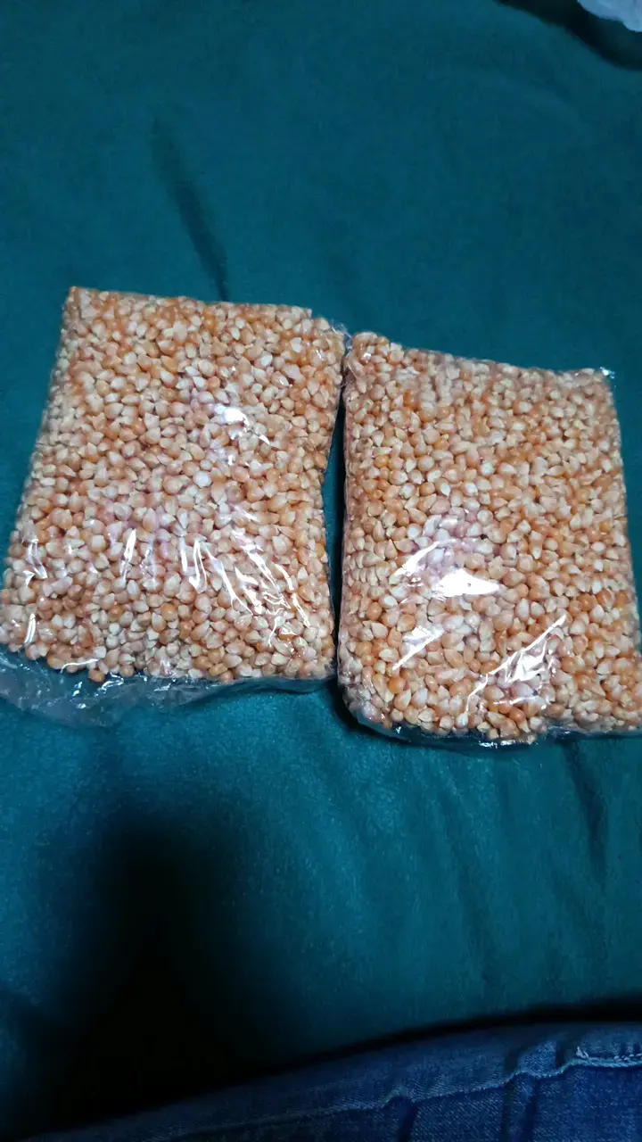 Maíz para Palomitas en Bolsas de 1kg