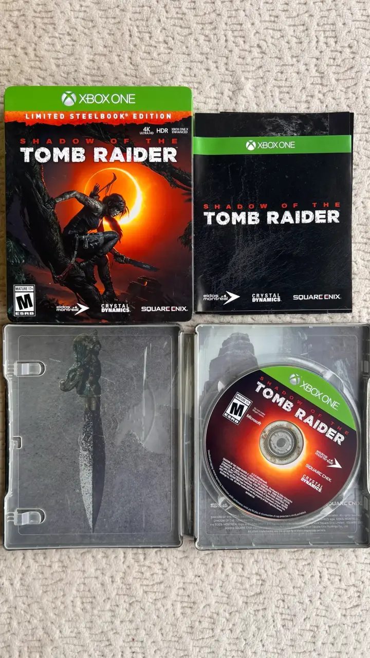 Juego Xbox One Shadow of the Tomb Raider Steelbook - 5