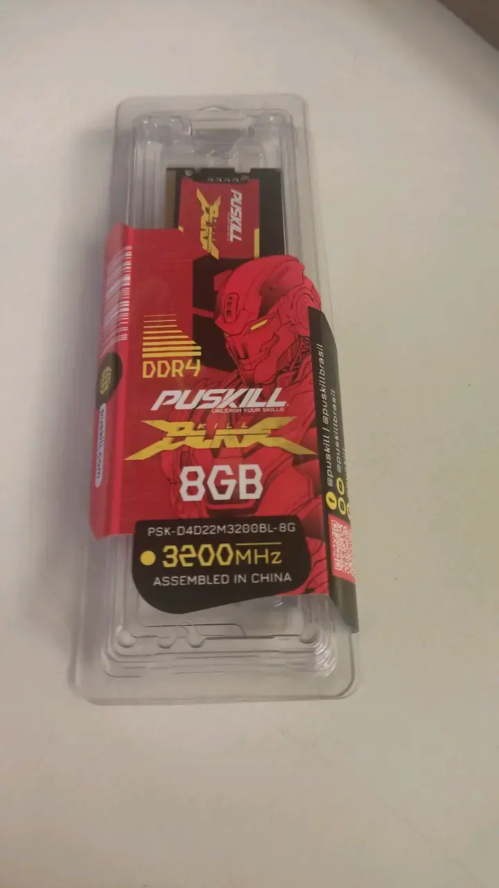 Memoria RAM DDR4 8GB 3200MHz Puskill