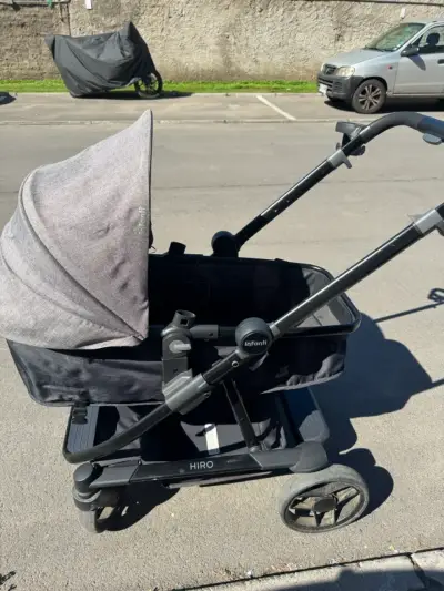 Coche de bebé Infanti Hiro con silla de auto - miniatura 1