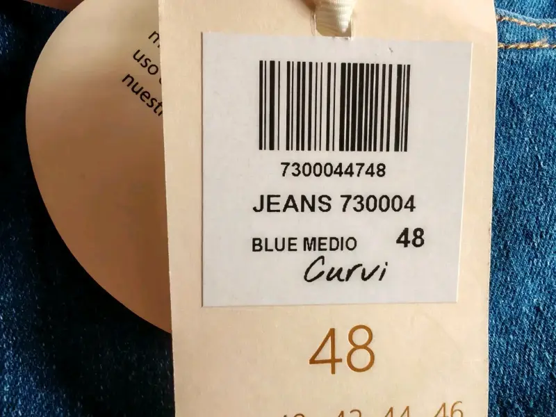 Jeans azul medio Curvi talla 48 - 2