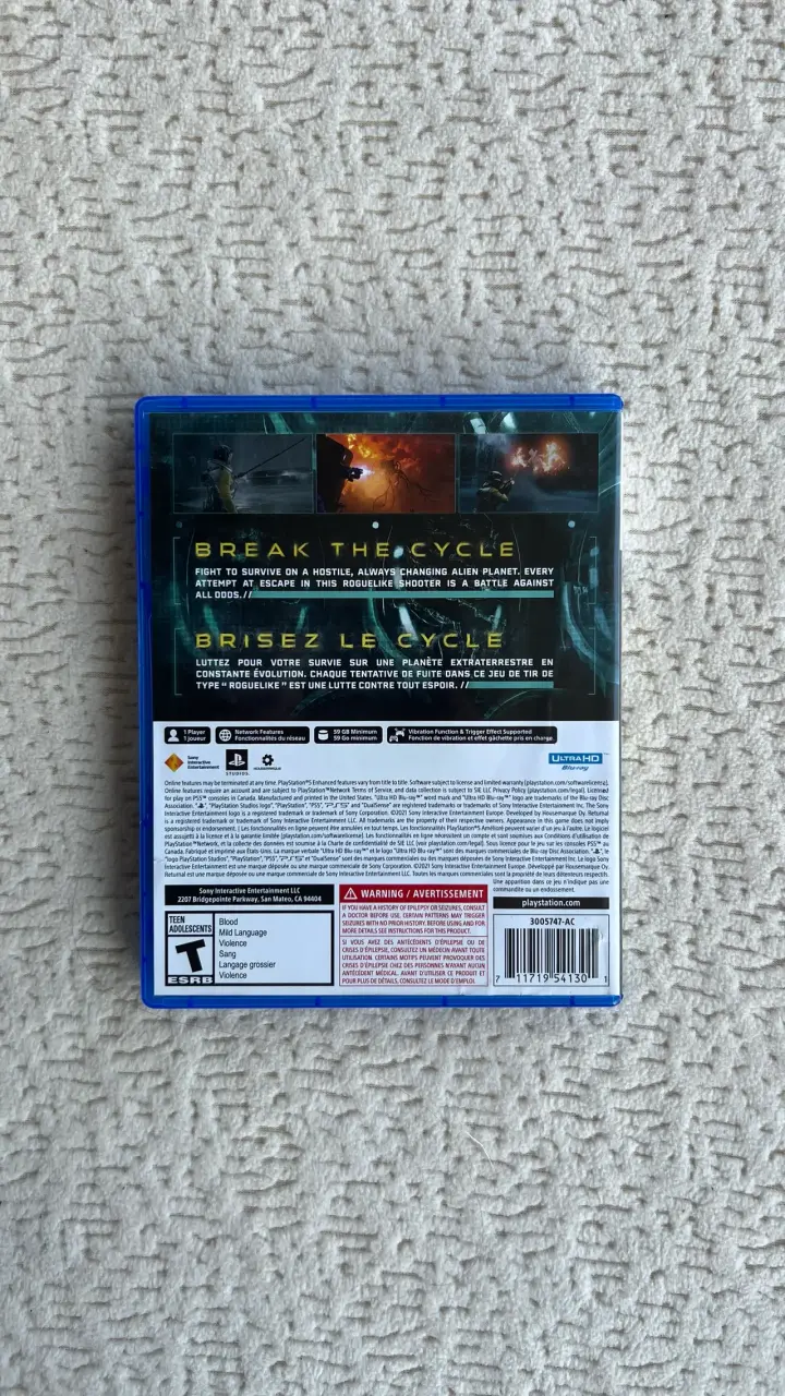 Juego PS5 Returnal (como nuevo) - 2