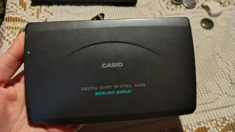 Agenda electrónica Casio pantalla retroiluminada - 5