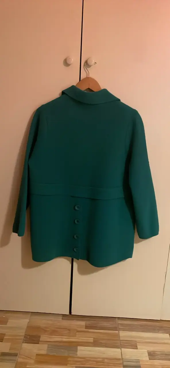 Blazer verde elegante para mujer - 4