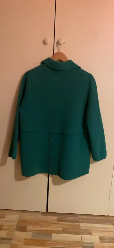 Blazer verde elegante para mujer - miniatura 4