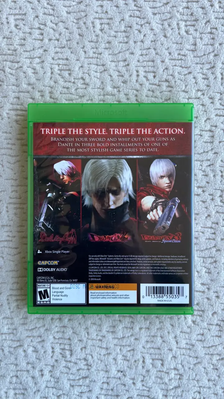 Devil May Cry HD Collection para Xbox One - 2