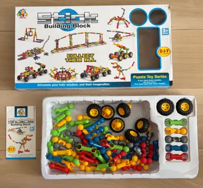 🧩 Juego de Construcción e Ingenio – 72 piezas - miniatura 1