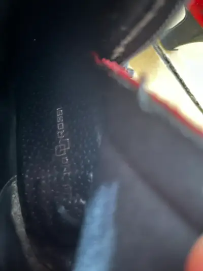 Botines de cuero rojo con tacón medio - miniatura 3