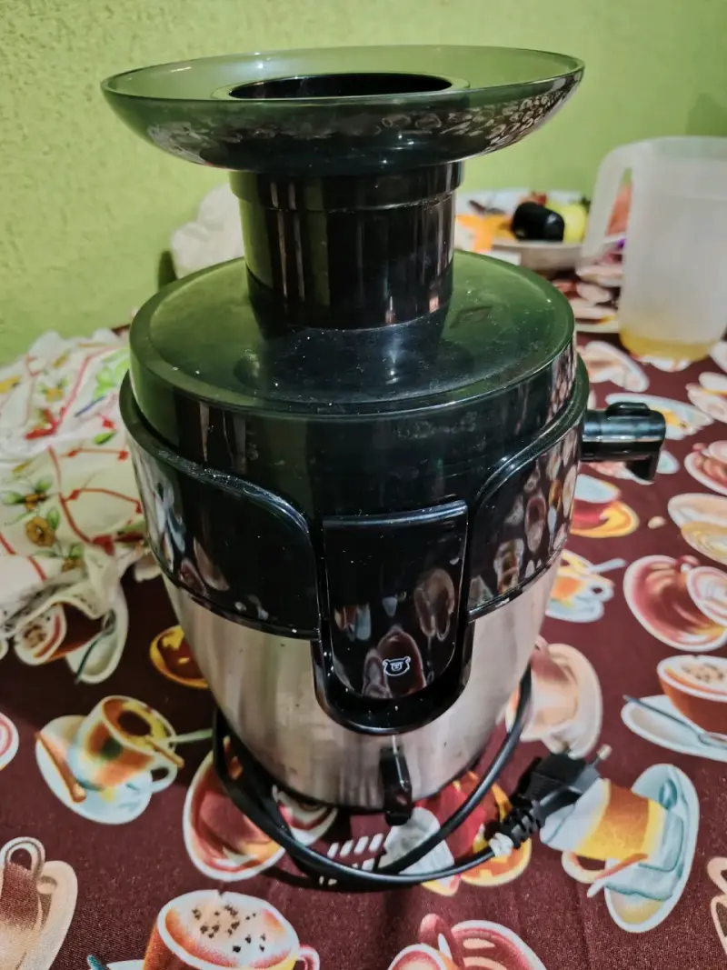 Extractor de jugos eléctrico de acero inoxidable