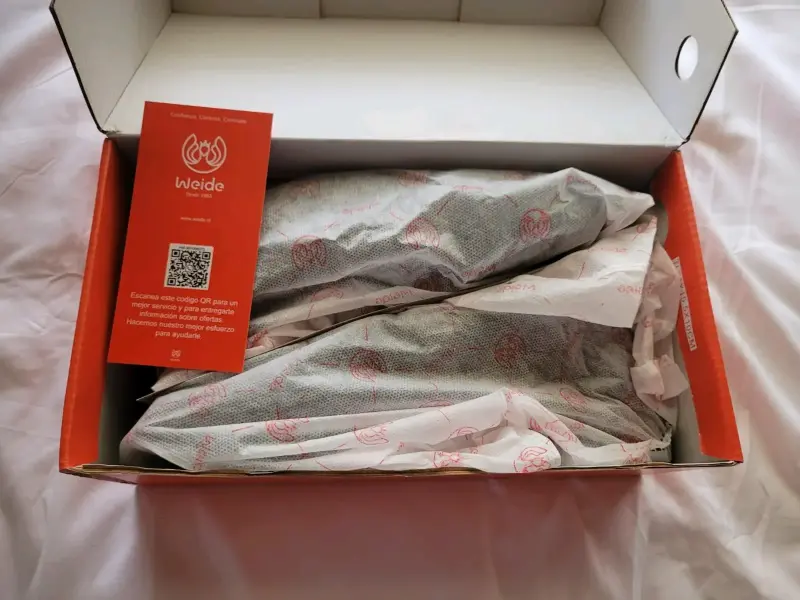 Zapatos Weide charol negro con tacón bajo - 6
