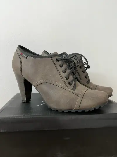 Zapatos de Tacón Gris para Mujer - miniatura 1