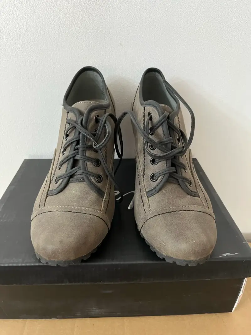 Zapatos de Tacón Gris para Mujer - 2