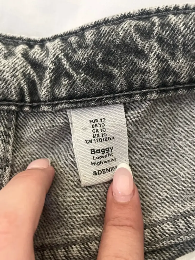 Jeans grises baggy hym - 2