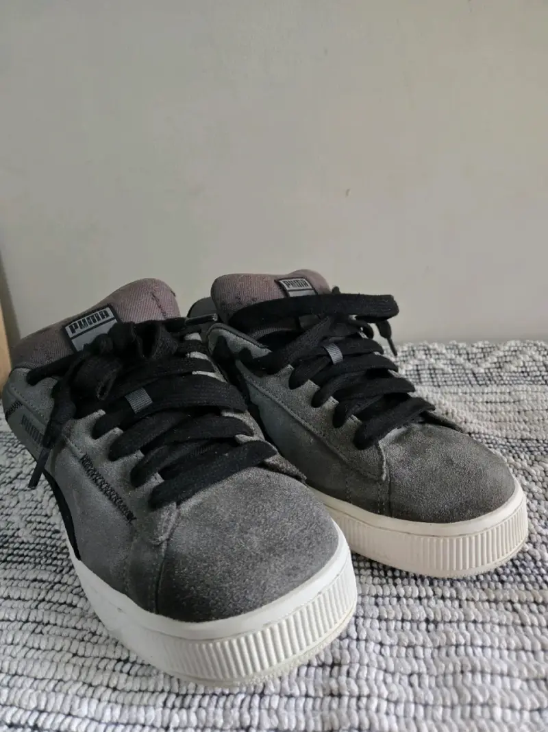 Zapatillas Puma Suede XL gris para hombre - 4