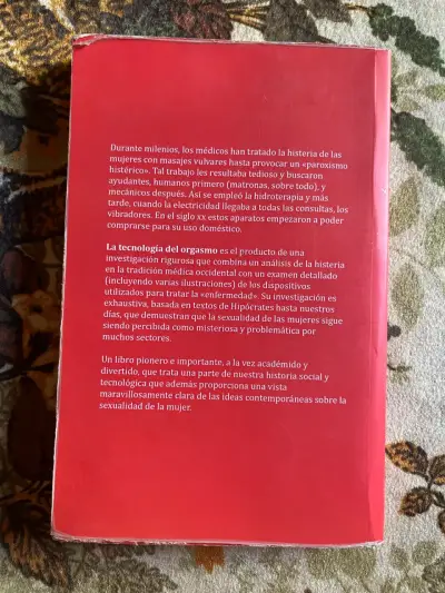 Libro 'La tecnología del orgasmo' de Rachel P. Maines - miniatura 3