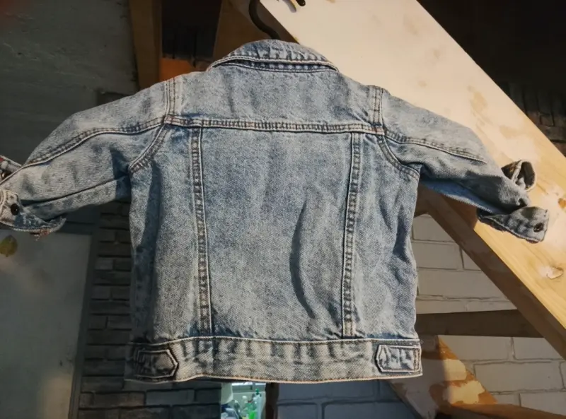 Chaqueta de mezclilla para niño 9-12 meses - 3