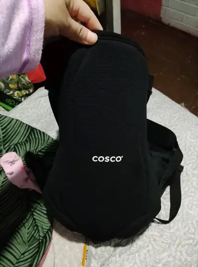 Portabebés ergonómico negro Cosco - miniatura 3