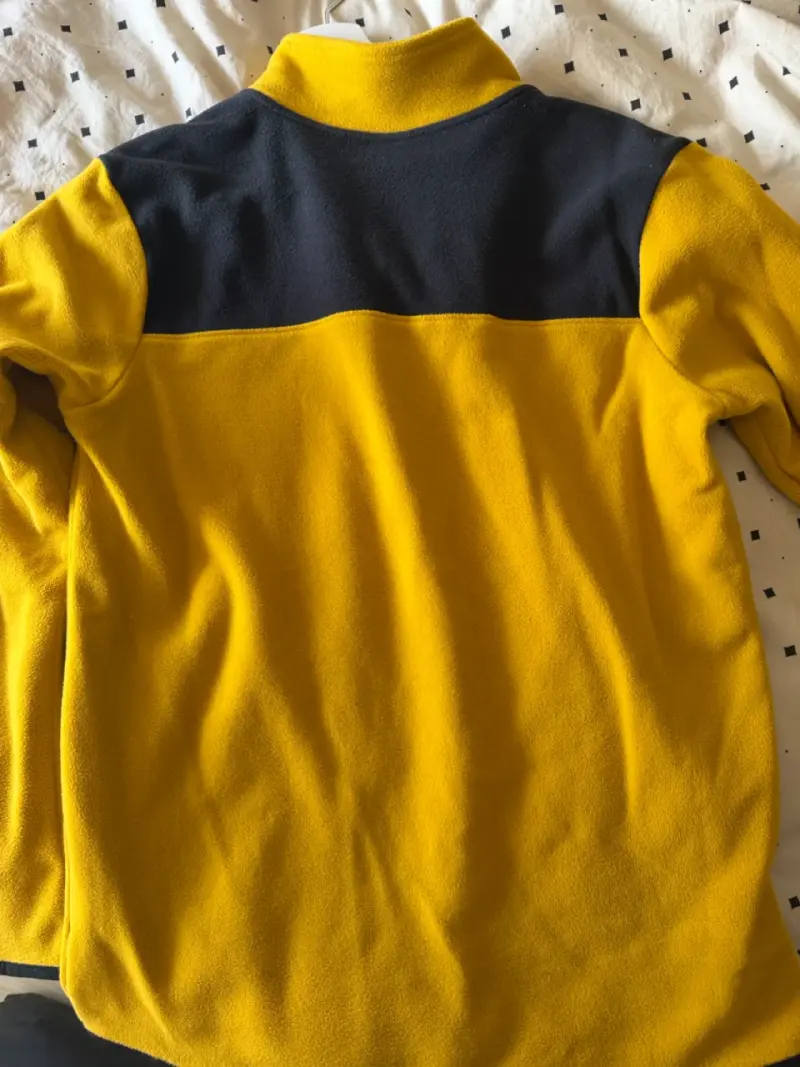 Polar amarillo y negro The North Face - 3