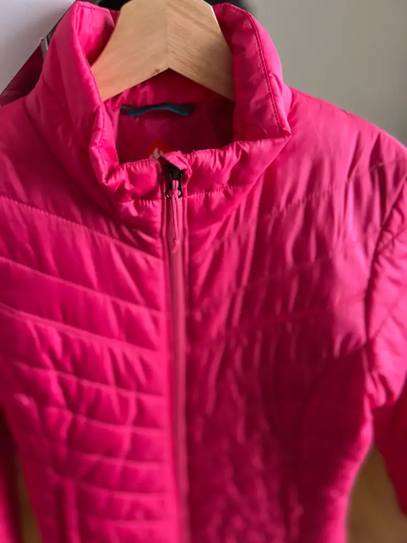 Chaqueta Columbia acolchada fucsia para mujer - 2