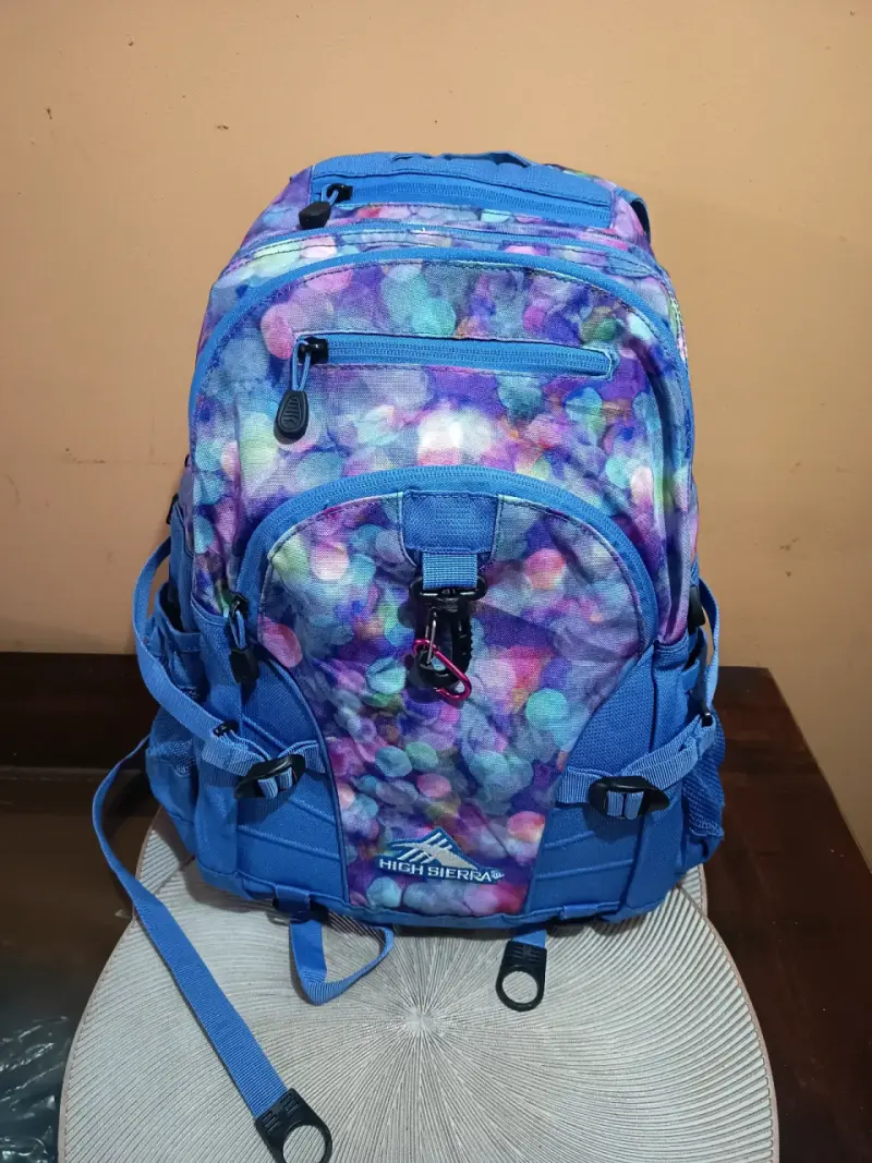 Mochila High Sierra con diseño floral - 1