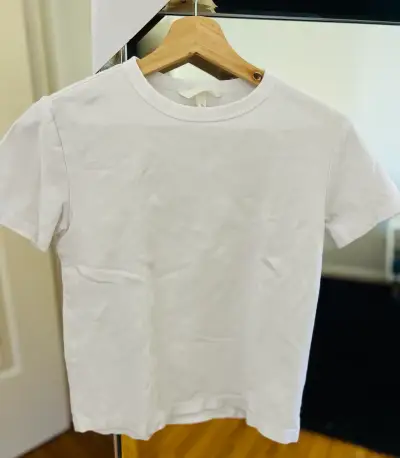 Polera Blanca Básica para Mujer - miniatura 1