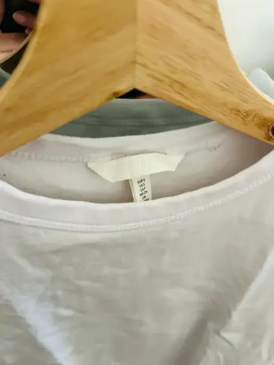 Polera Blanca Básica para Mujer - miniatura 2