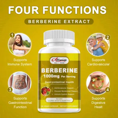 Suplemento Berberina 1000mg para Salud Gastrointestinal - miniatura 5