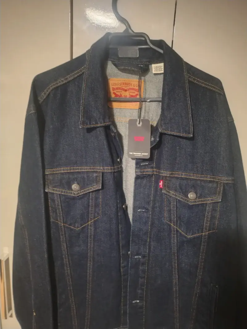 Chaqueta de mezclilla Levi's azul oscuro - 3