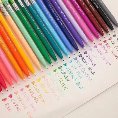 Set de Plumones Monami Plus Pen 3000 Colores Vivos - miniatura 2