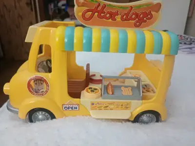 Carrito de hot dogs sylvanian families - miniatura 1
