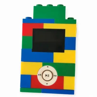 Reproductor MP3 LEGO multicolor con pantalla - miniatura 3
