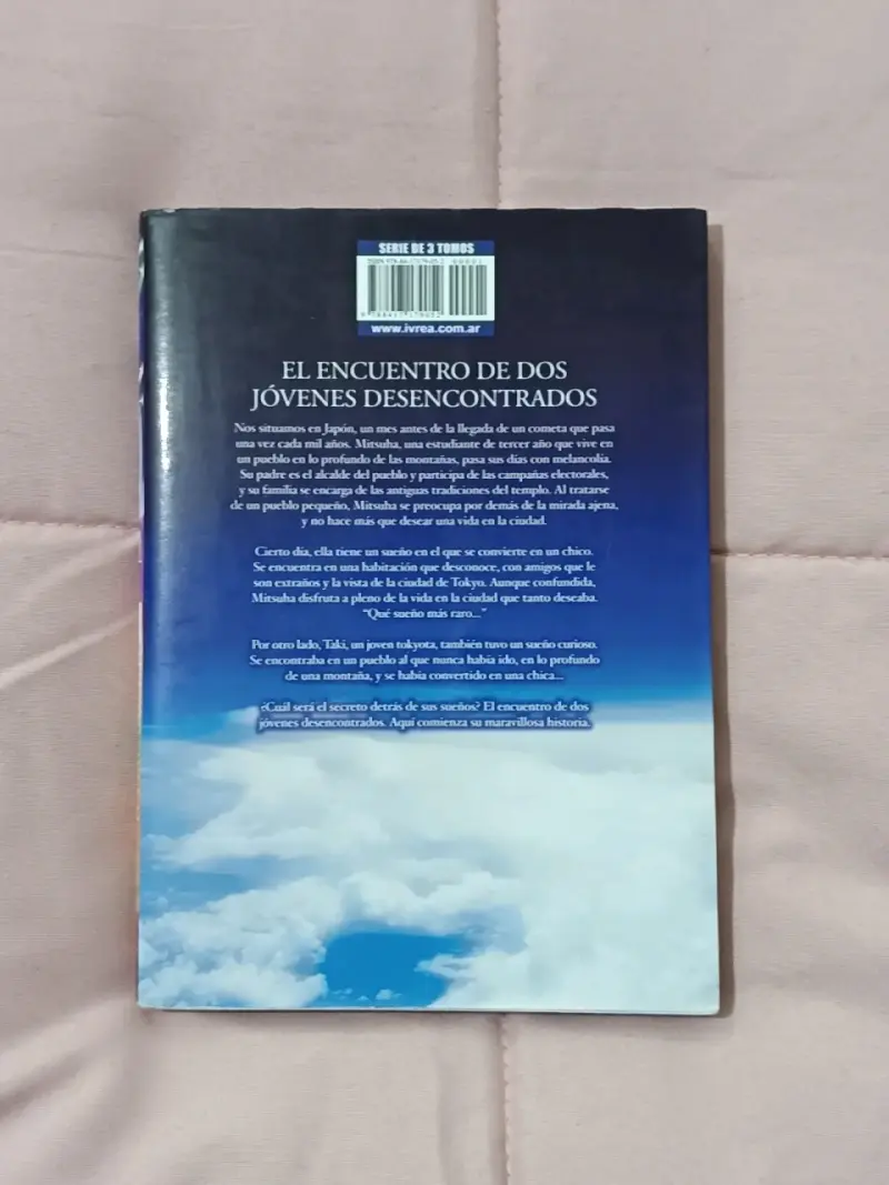 Manga Your Name Volumen 1 de Ivrea - 2
