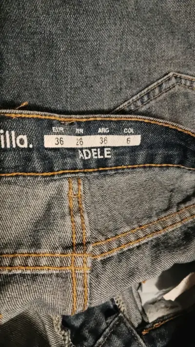 Jeans azul mujer Sybilla - miniatura 6