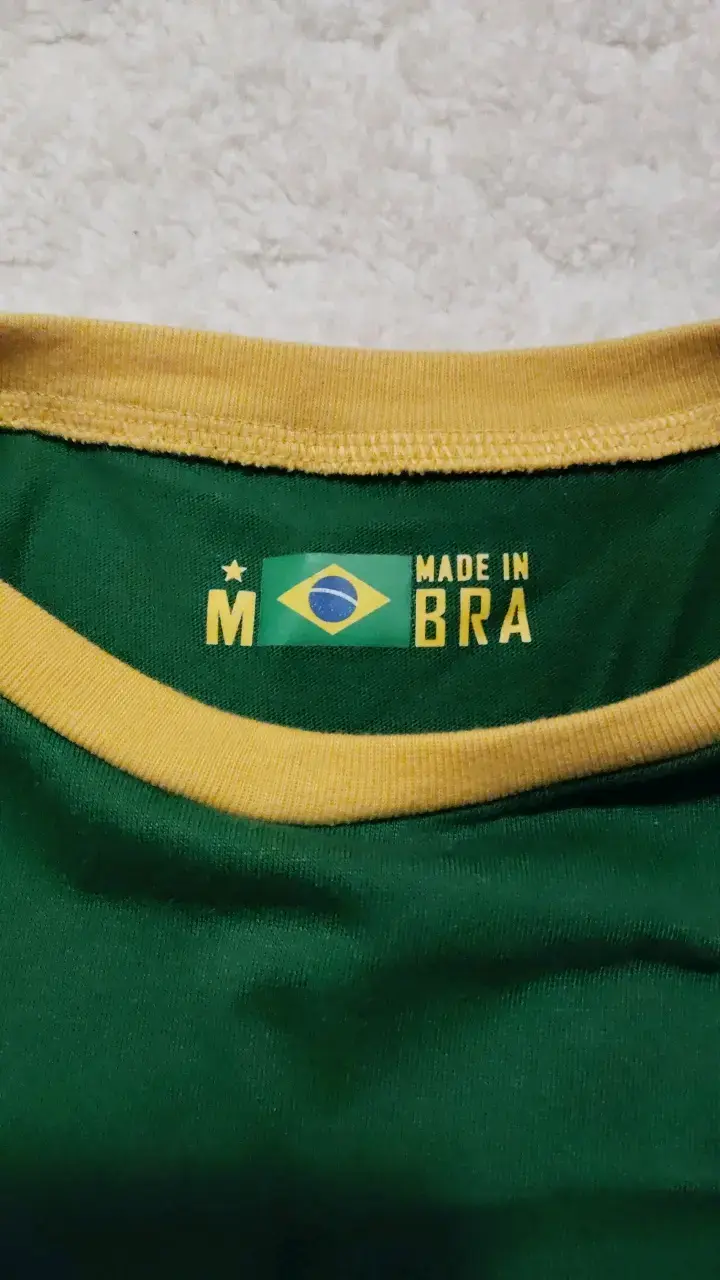 Polera Brasil verde talla M - 3