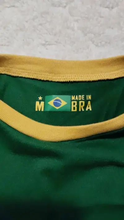 Polera Brasil verde talla M - miniatura 3