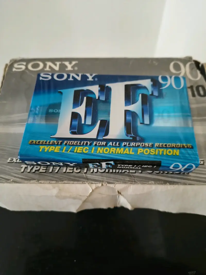 Cinta Cassette Sony EF90 90 Minutos - 1