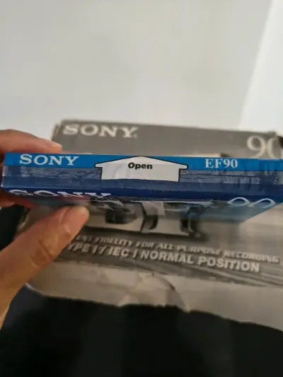 Cinta Cassette Sony EF90 90 Minutos - miniatura 2