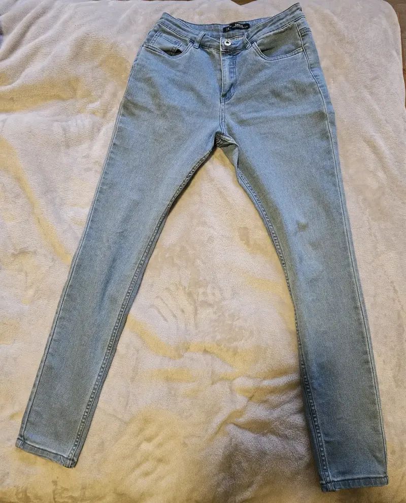 Jeans pitillo para mujer fashions park - 1