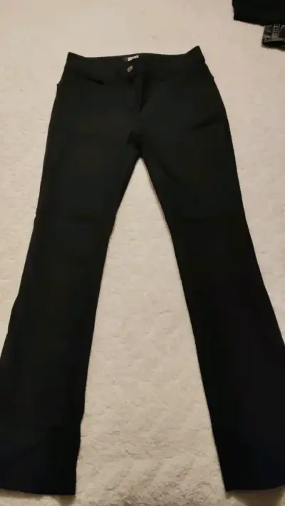 Pantalones negros de mujer marca tabuu - miniatura 1