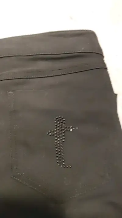 Pantalones negros de mujer marca tabuu - miniatura 5
