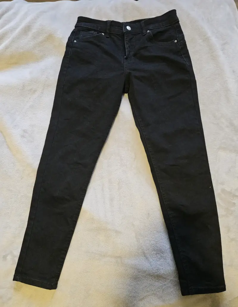 Jeans negros y azules sybilla - 1