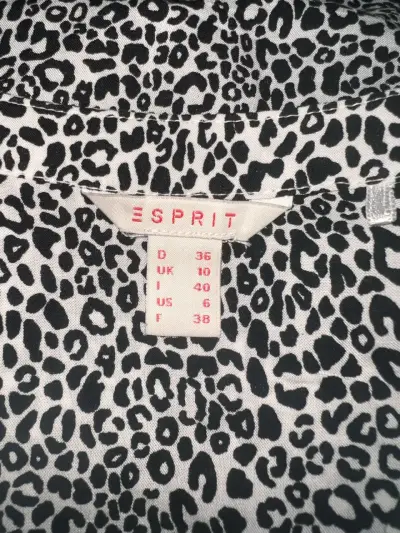Blusa Esprit  estampada de leopardo - miniatura 3