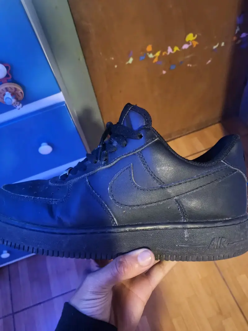 Zapatillas deportivas negras Nike Air Force - 1
