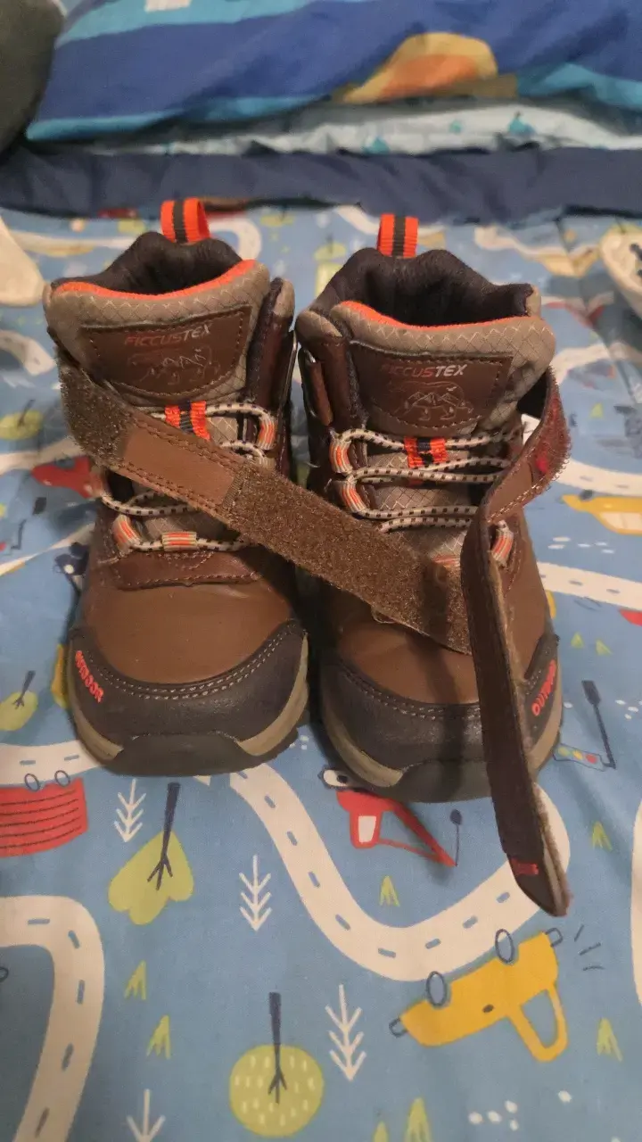 Botas de montaña para niños Ficcus marrones - 1