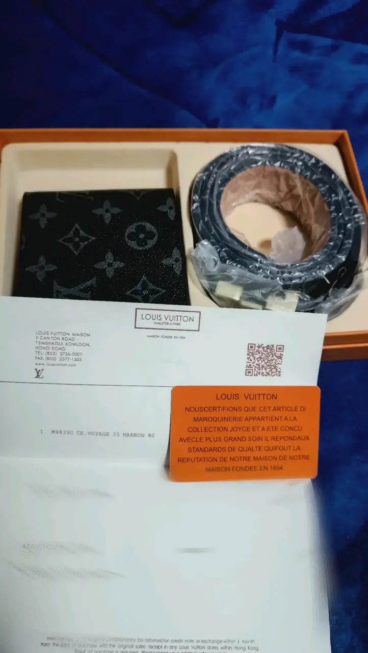 Set de billetera y cinturón Louis Vuitton - 2