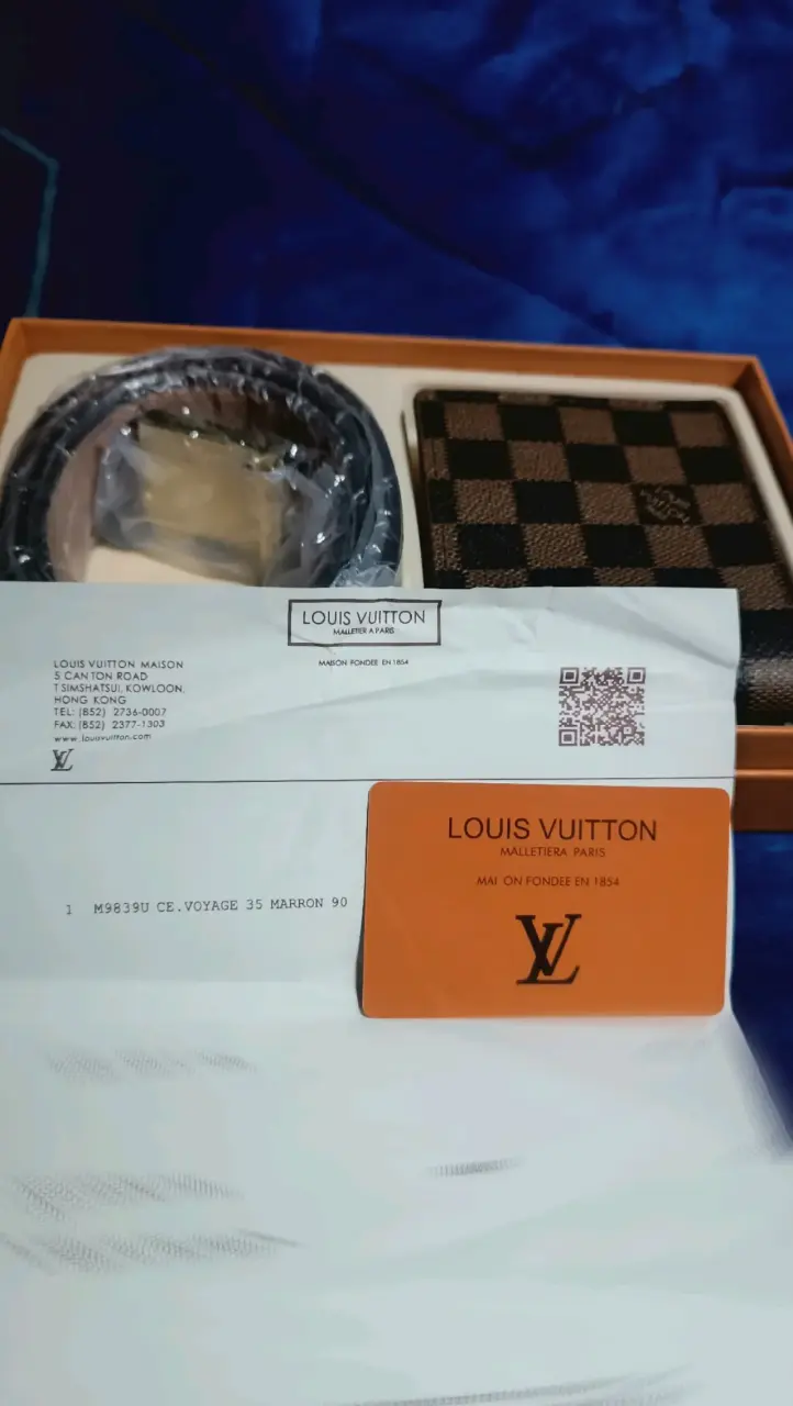 Set de billetera y cinturón Louis Vuitton - 3