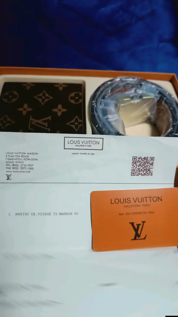 Set de billetera y cinturón Louis Vuitton - 4