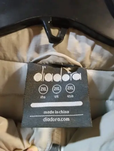 Chaqueta Diadora gris 2XL - miniatura 1