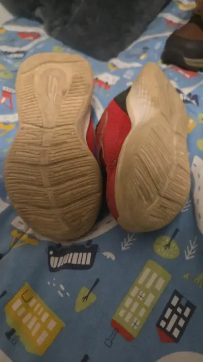 Zapatillas deportivas rojas para niños Skechers - miniatura 2